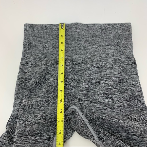 PINK Victoria’s Secret Static Gray Marled Spacedye High Waisted Leggings Large - Picture 13 of 16